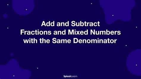  Fractions by SplashLearn:  Keşfedin, Öğrenin ve Kesirlerle Oynayın!